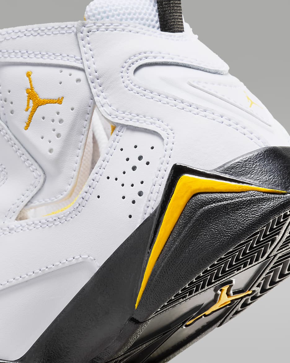 Jordan true flight white and gold clearance